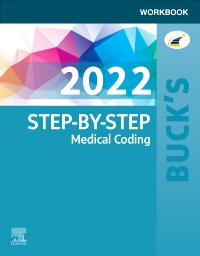 cover image - Buck's Workbook for Step-by-Step Medical Coding, 2022 Edition,1st Edition