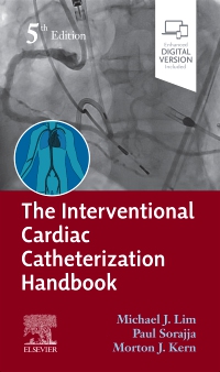 cover image - The Interventional Cardiac Catheterization Handbook,5th Edition