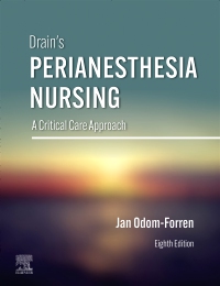 cover image - Drain's PeriAnesthesia Nursing,8th Edition