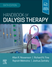cover image - Handbook of Dialysis Therapy,6th Edition