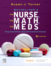 cover image - Mulholland’s The Nurse, The Math, The Meds Elsevier eBook on VitalSource,5th Edition