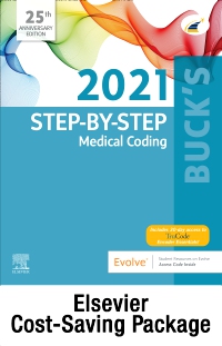 cover image - Buck's Medical Coding Online for Step-by-Step Medical Coding, 2021 Edition (Access Code and Textbook Package)