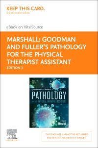 cover image - Goodman and Fuller’s Pathology for the Physical Therapist Assistant - Elsevier eBook on VitalSource (Retail Access Card),3rd Edition