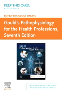cover image - Pathophysiology Online for Gould's Pathophysiology for the Health Professions (Access Code),7th Edition