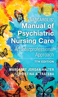 cover image - Varcarolis' Manual of Psychiatric Nursing Care - Elsevier eBook on VitalSource,7th Edition