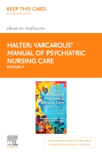 cover image - Varcarolis' Manual of Psychiatric Nursing Care - Elsevier eBook on VitalSource (Retail Access Card),7th Edition