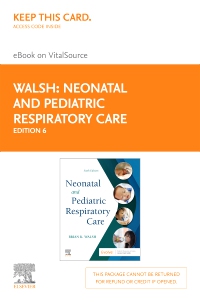 cover image - Neonatal and Pediatric Respiratory Care - Elsevier eBook on VitalSource (Retail Access Card),6th Edition