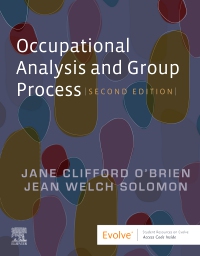 cover image - Occupational Analysis and Group Process- Elsevier eBook on VitalSource,2nd Edition