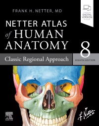 cover image - Netter Atlas of Human Anatomy: Classic Regional Approach - Elsevier eBook on VitalSource,8th Edition