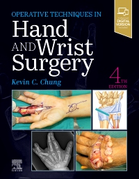 cover image - Operative Techniques: Hand and Wrist Surgery,4th Edition