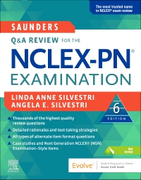 cover image - Saunders Q & A Review for the NCLEX-PN® Examination,6th Edition