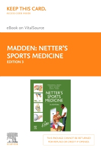 cover image - Netter's Sports Medicine Elsevier eBook on VitalSource (Retail Access Card),3rd Edition