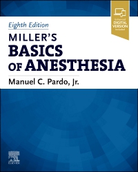 cover image - Miller’s Basics of Anesthesia,8th Edition