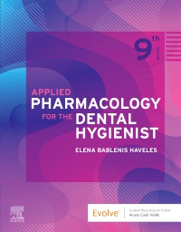 cover image - Applied Pharmacology for the Dental Hygienist Elsevier eBook on VitalSource,9th Edition