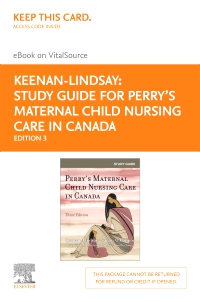 cover image - Study Guide for Perry’s Maternal Child Nursing Care in Canada,Elsevier E-Book on VitalSource (Retail Access Card),3rd Edition