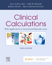 cover image - Clinical Calculations,10th Edition