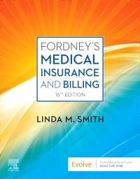 cover image - Evolve Resources for Fordney’s Medical Insurance and Billing,16th Edition