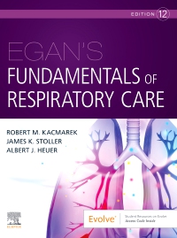 cover image - Egan's Fundamentals of Respiratory Care,12th Edition