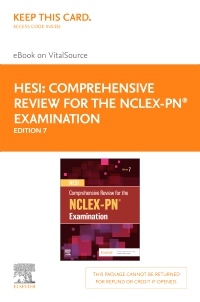 cover image - Comprehensive Review for the NCLEX-PN® Examination - Elsevier eBook on VitalSource (Retail Access Card),7th Edition