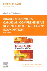 cover image - Saunder's Canadian Comprehensive Review for the NCLEX-RN Examination - Elsevier eBook on VitalSource (Retail Access Card),3rd Edition