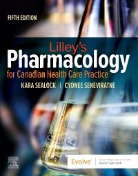 cover image - Lilley's Pharmacology for Canadian Health Care Practice - Elsevier eBook on VitalSource,5th Edition