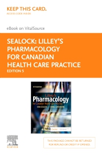 cover image - Lilley's Pharmacology for Canadian Health Care Practice - Elsevier eBook on VitalSource (Retail Access Card), 5th Edition