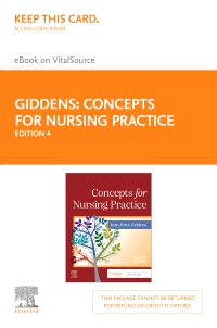 cover image - Concepts for Nursing Practice Elsevier eBook on VitalSource (Retail Access Card),4th Edition