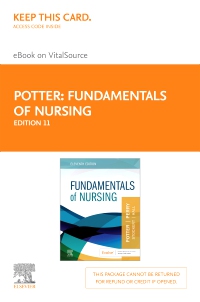 cover image - Fundamentals of Nursing - Elsevier eBook on VitalSource (Retail Access Card),11th Edition