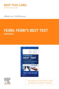 cover image - Ferri's Best Test Elsevier eBook on VitalSource (Retail Access Card),5th Edition