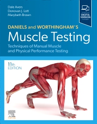 cover image - Daniels and Worthingham's Muscle Testing,11th Edition