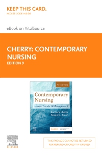cover image - Contemporary Nursing Elsevier eBook on VitalSource (Retail Access Card),9th Edition