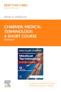 cover image - Medical Terminology: A Short Course - Elsevier eBook on VitalSource (Retail Access Card),9th Edition