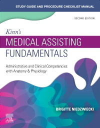 cover image - Study Guide for Kinn's Medical Assisting Fundamentals Elsevier eBook on VitalSource,2nd Edition