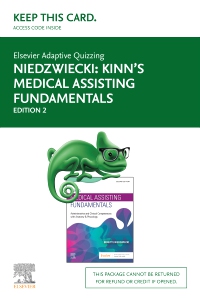 cover image - Elsevier Adaptive Quizzing for Kinn's Medical Assisting Fundamentals (Access Card),2nd Edition