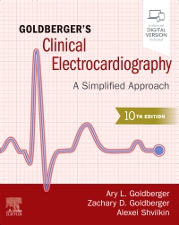 cover image - Goldberger's Clinical Electrocardiography - Elsevier eBook on VitalSource,10th Edition
