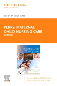 cover image - Maternal Child Nursing Care Elsevier eBook on VitalSource (Retail Access Card),7th Edition