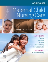 cover image - Study Guide for Maternal Child Nursing Care - Elsevier eBook on VitalSource,7th Edition