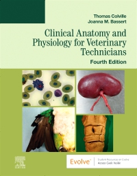 cover image - Evolve Resources For Clinical Anatomy and Physiology for Veterinary Technicians,4th Edition