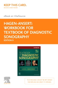 cover image - Workbook for Textbook of Diagnostic Sonography Elsevier eBook on VitalSource (Retail Access Card),9th Edition