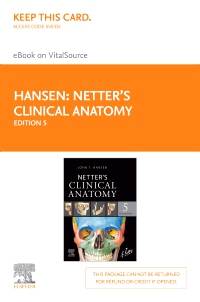 cover image - Netter's Clinical Anatomy - Elsevier eBook on VitalSource (Retail Access Card),5th Edition