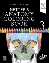cover image - Netter's Anatomy Coloring Book,3rd Edition