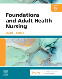 cover image - Foundations and Adult Health Nursing Elsevier eBook on VitalSource,9th Edition