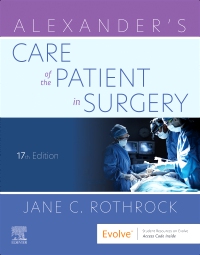 cover image - Evolve Resources for Alexander's Care of the Patient in Surgery,17th Edition
