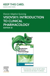 cover image - Elsevier Adaptive Quizzing for Introduction to Clinical Pharmacology - Access Card,10th Edition