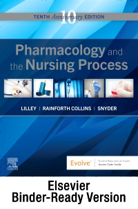 cover image - Pharmacology and the Nursing Process - Binder Ready,10th Edition