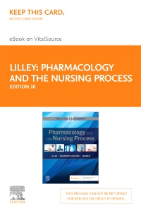 cover image - Pharmacology and the Nursing Process - Elsevier eBook on VitalSource (Retail Access Card),10th Edition