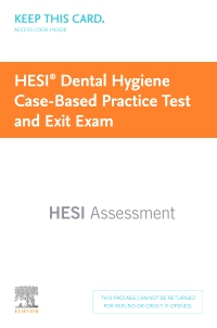 cover image - HESI Dental Hygiene Case-Based Package,1st Edition