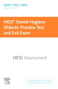 cover image - Dental Hygiene Practice Test and Exit Exam,1st Edition