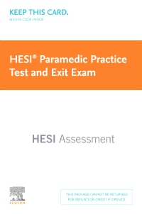 cover image - HESI Paramedic Practice Test and HESI Exit Exam Package,1st Edition