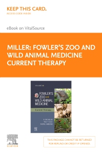cover image - Fowler's Zoo and Wild Animal Medicine Current Therapy, Volume 10 Elsevier E-Book on VitalSource (Retail Access Card),1st Edition